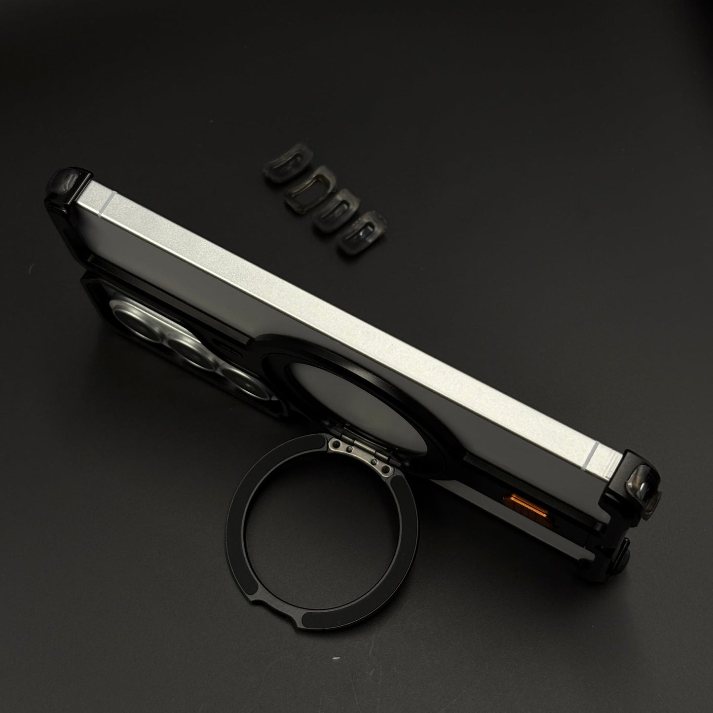Frameless Metal MagSafe Ring Stand Mobile Case Cover for Samsung Galaxy S26 Ultra