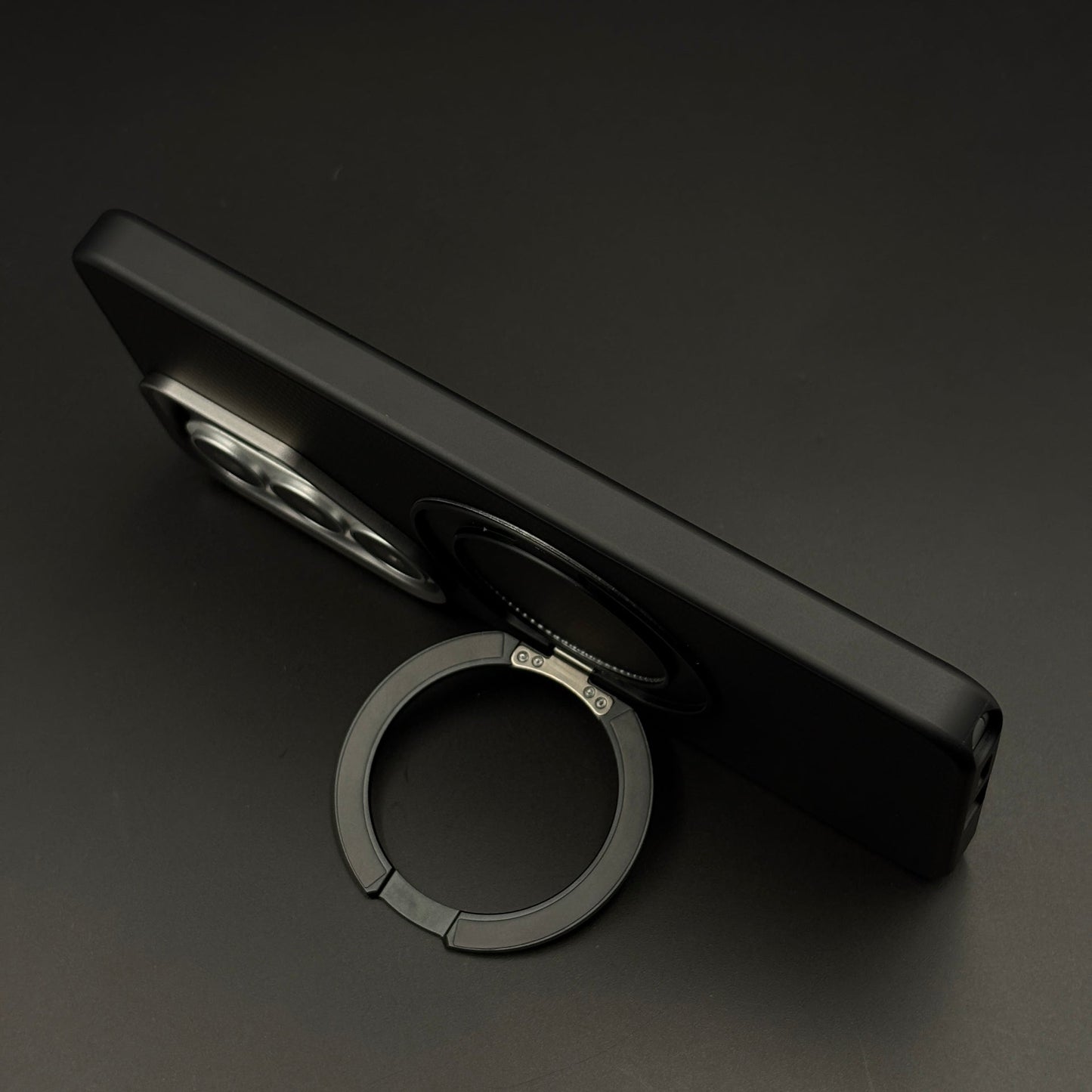 Carbon Fibre Metal Rotating Stand MagSafe Case for Samsung Galaxy S26 Ultra