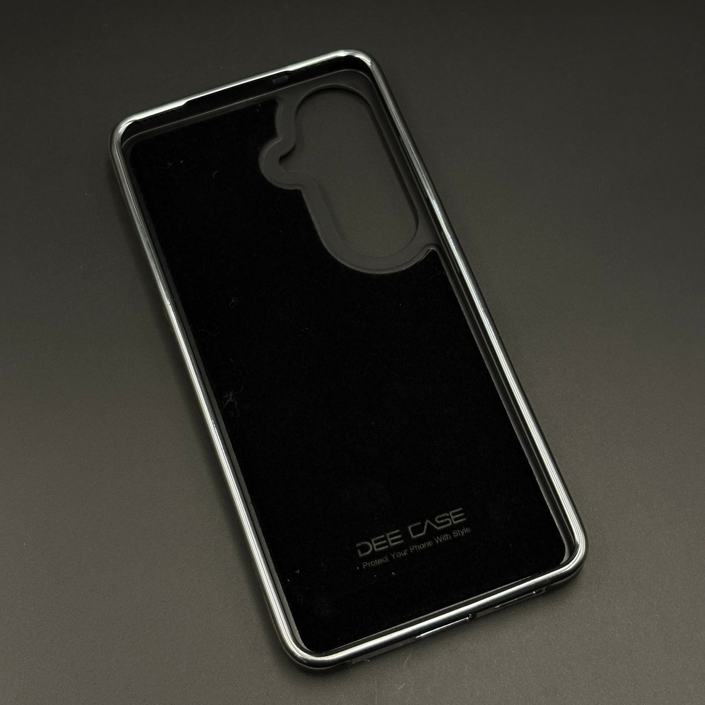 Centre Stitch Leather Chrome Plated Microfiber Inner Mobile Case Cover for Samsung Galaxy S26