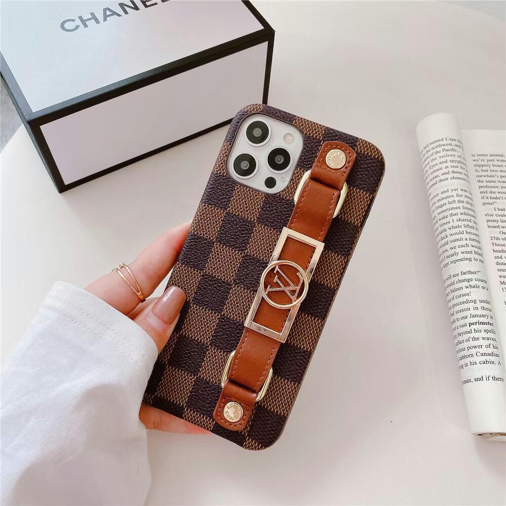 iPhone 12 | 12 Pro Luxury Brand Strap Holder Case Clearance Sale