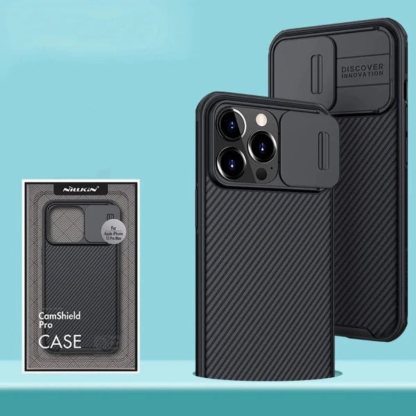 Nillkin Camshield Pro Shockproof Case For iPhone 13 Black Clearance Sale
