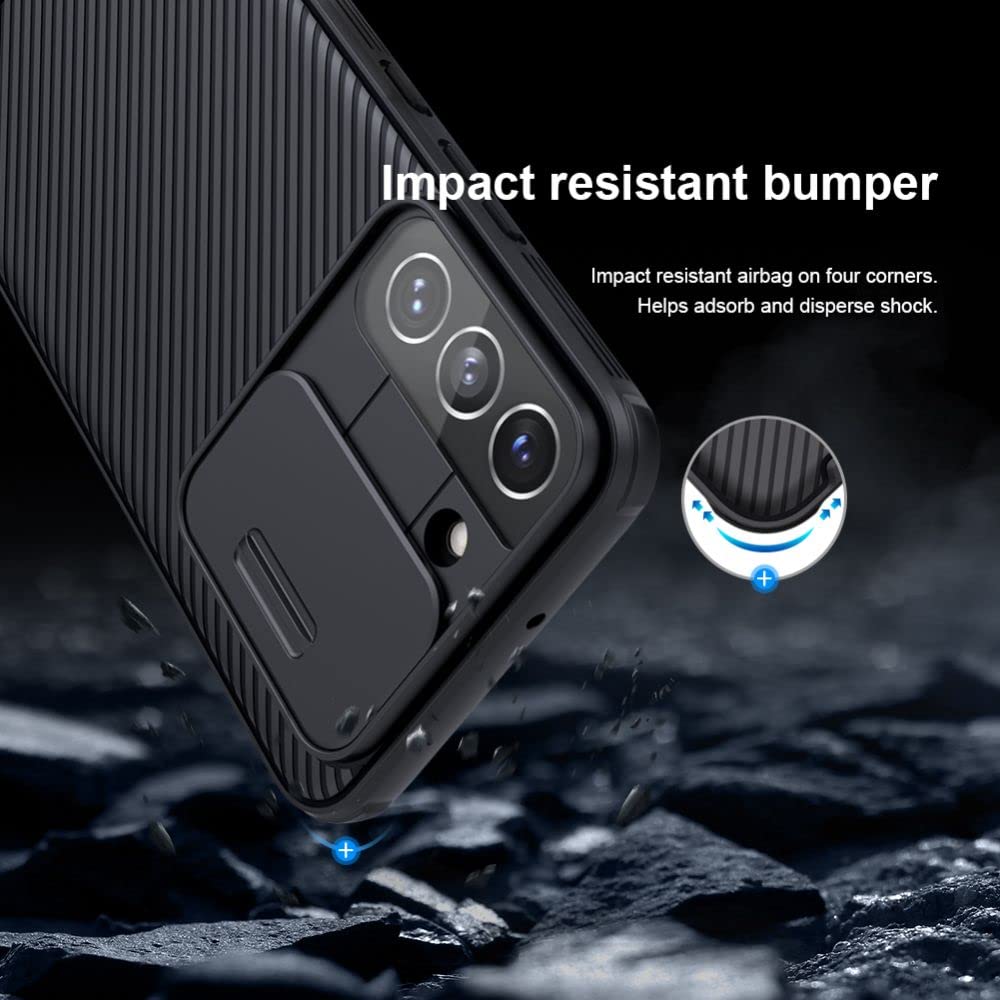 Samsung Galaxy S23 FE Nillkin Camshield Case Cover Black