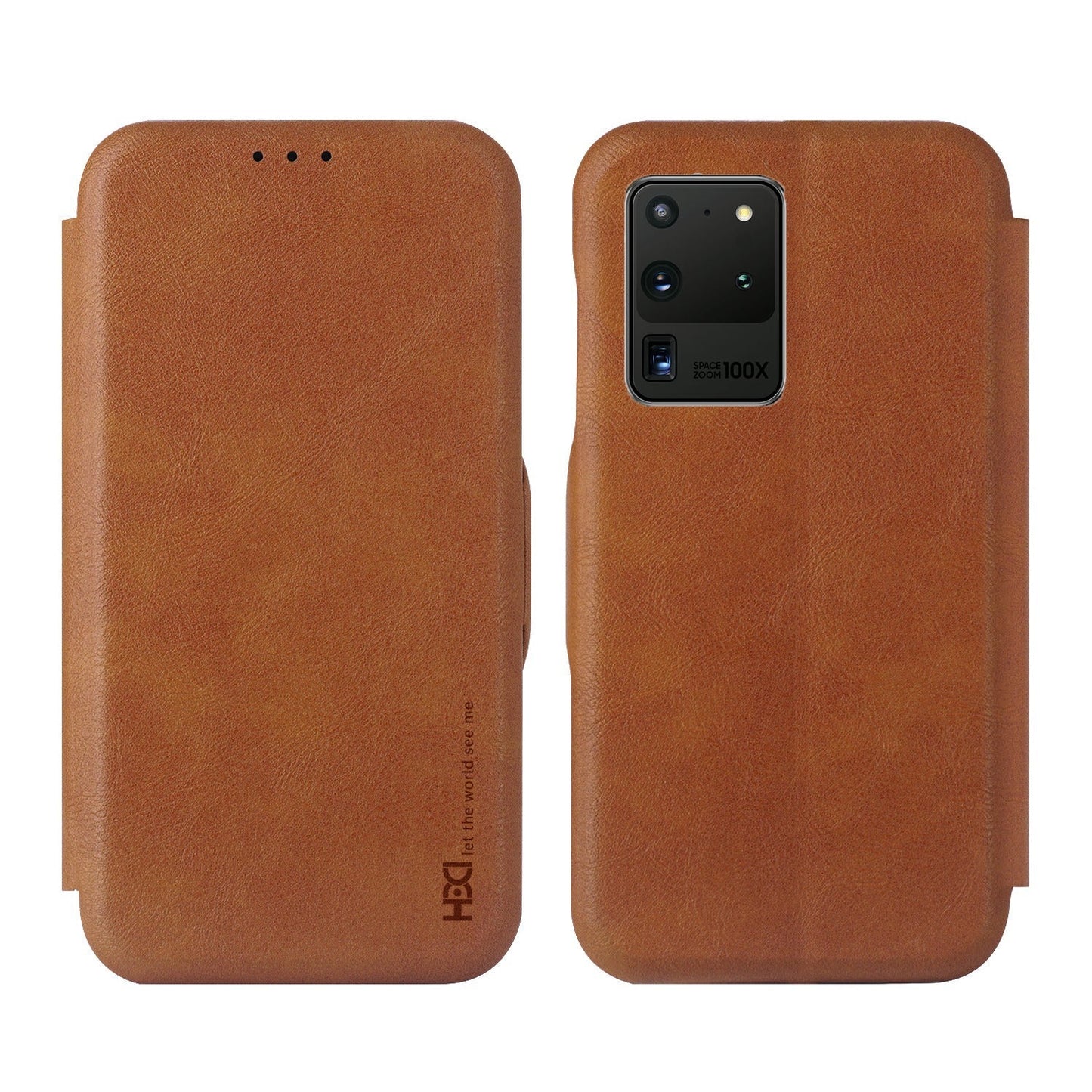 Shell Style Leather Samsung Note-Series Flip Case Cover Card Holder