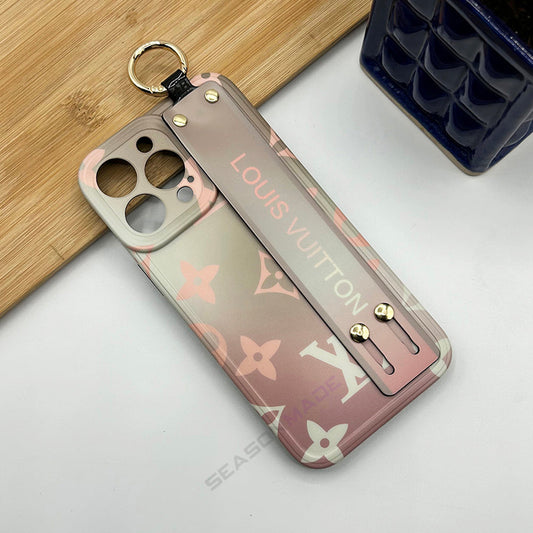 iPhone Luxury Brand Strap Holder Case Cover Dual Shade Multicolor Clearance Sale