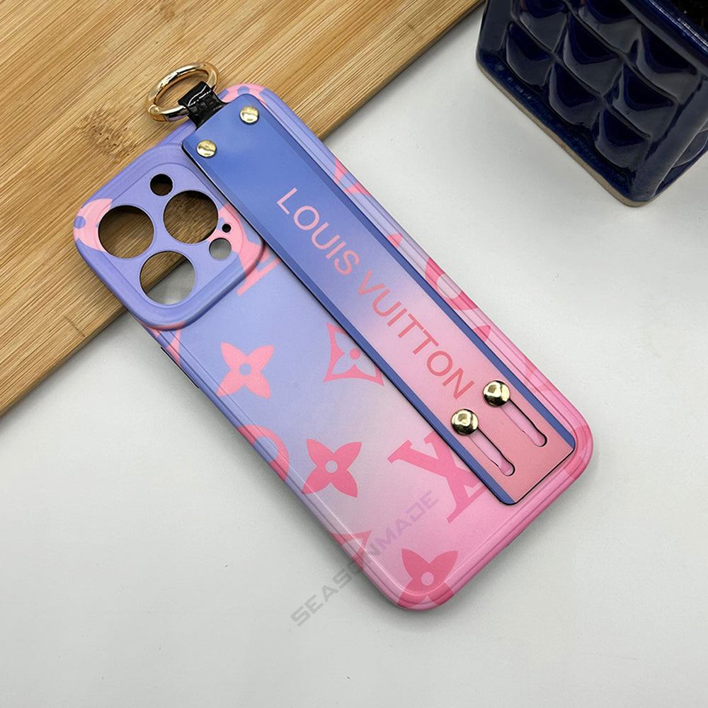 iPhone Luxury Brand Strap Holder Case Cover Dual Shade Multicolor Clearance Sale