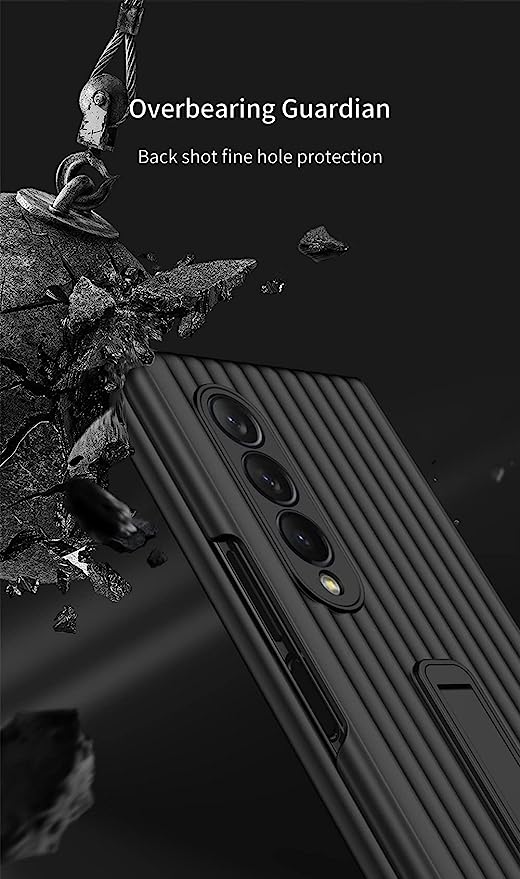 Samsung Galaxy Z Fold 4 Hard PC Suitcase Luggage Design Case Cover