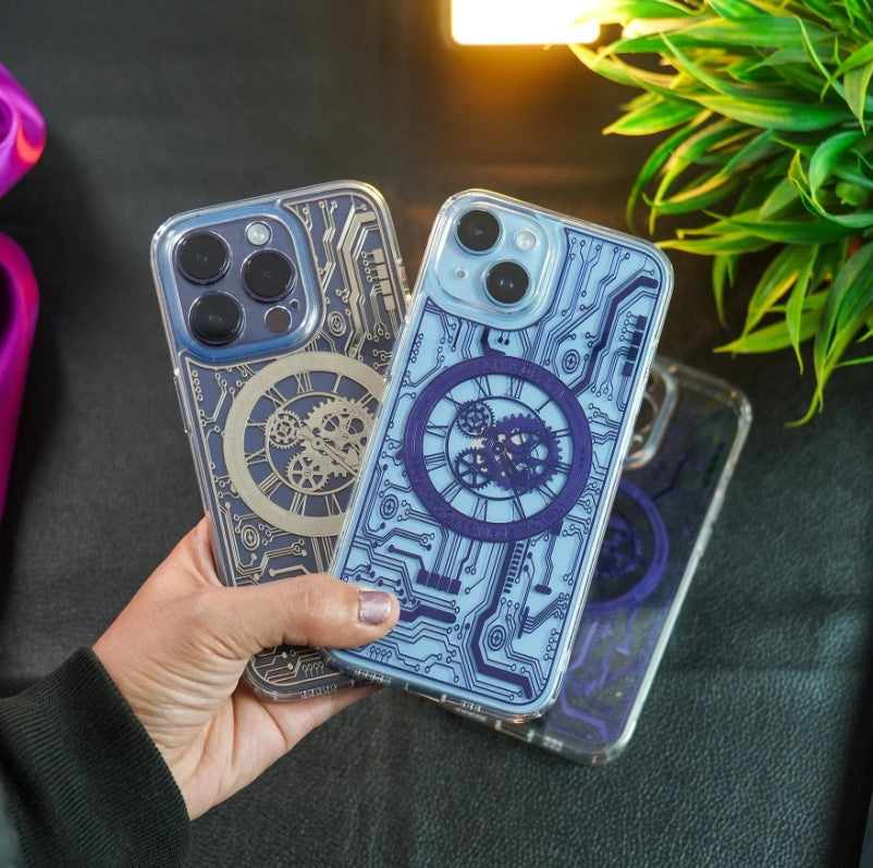 iPhone 12 / 12 Pro 3D Mecha Edition Luxury Watch MagSafe Case Cover Clearance Sale