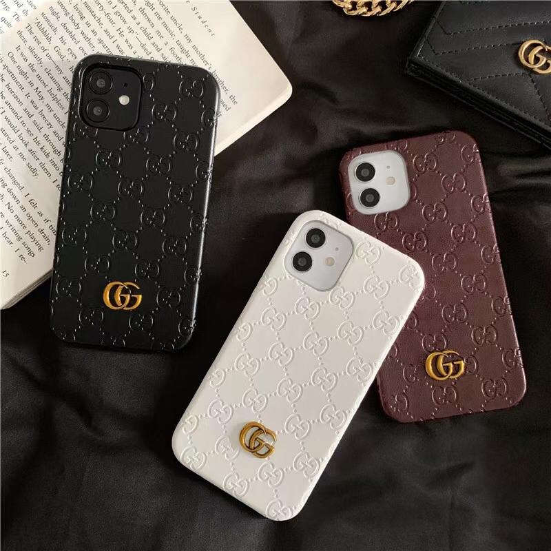 Premium Branded iPhone Mobile Case Cover - GG Leather made