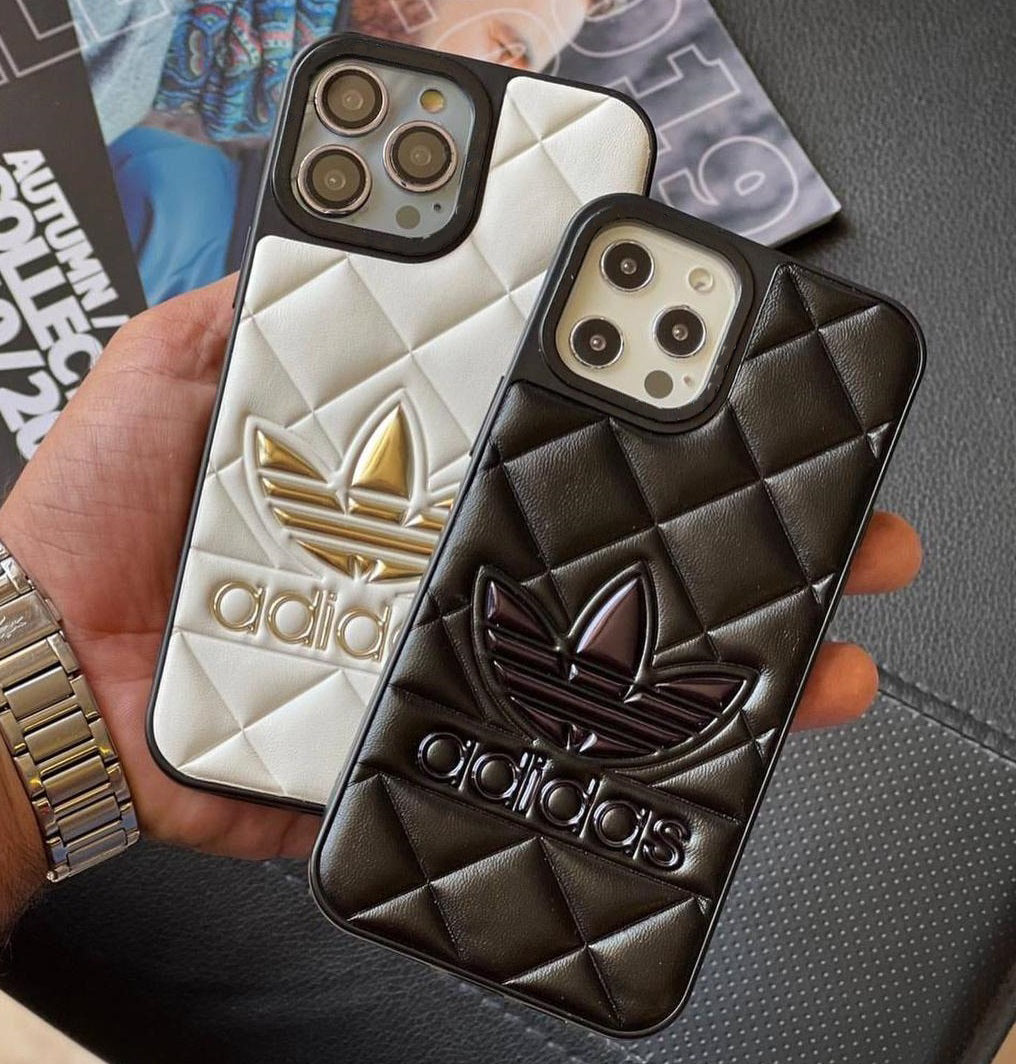 iPhone Luxury Sport Brand Puffer Leather Case Cover Clearance