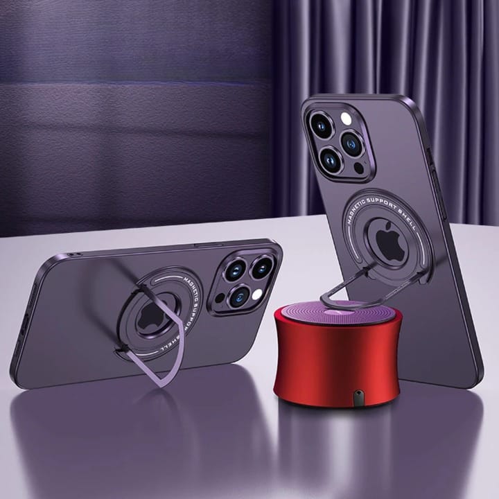 iPhone Magnetic Metal Kickstand MagSafe ShockProof Case Cover Clearance Sale
