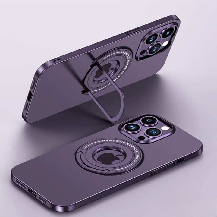 iPhone Magnetic Metal Kickstand MagSafe ShockProof Case Cover Clearance Sale