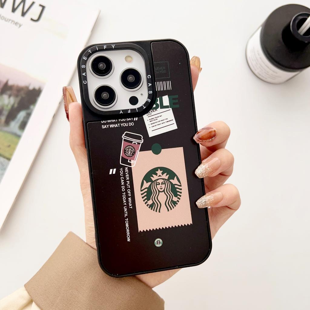 iPhone Luxury Brand Reflective Mirror Phone Case