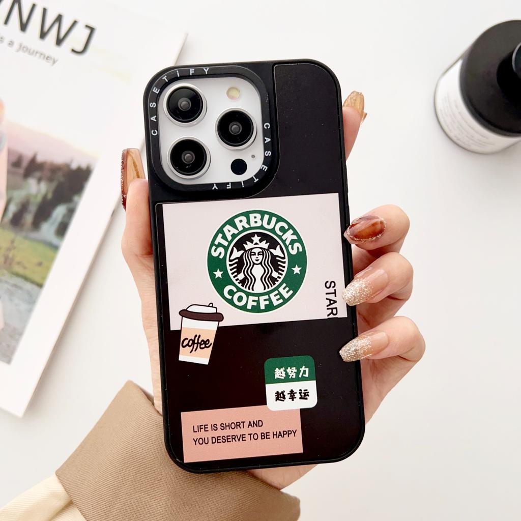 iPhone Luxury Brand Reflective Mirror Phone Case