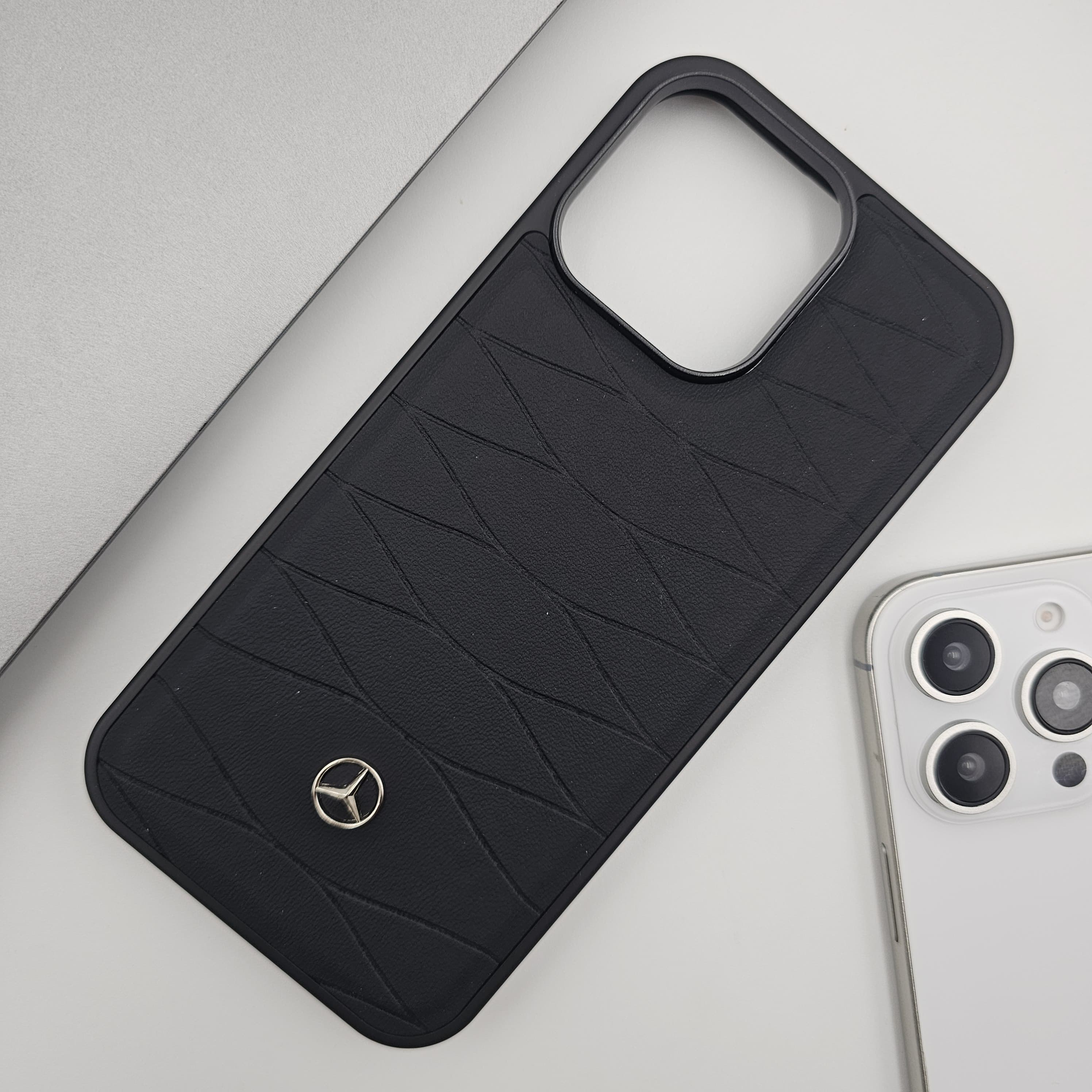 iPhone Merc Design Pattern PU Leather Case Cover