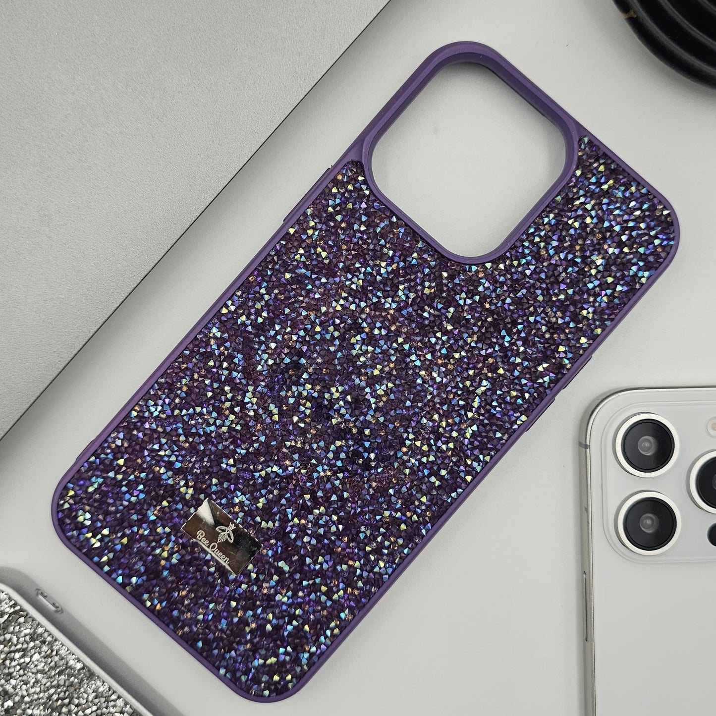 iPhone Glitter Crystal Shimmer Stone Case Cover