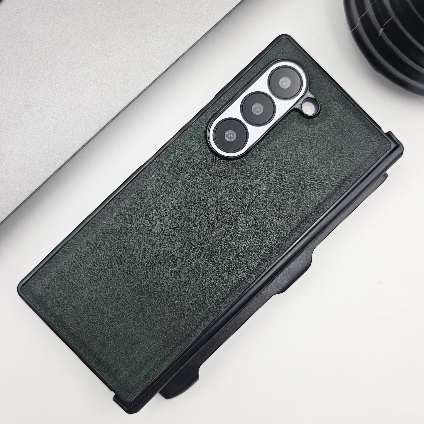 Samsung Galaxy Z Fold 5 PU Leather Case With S Pen Holder