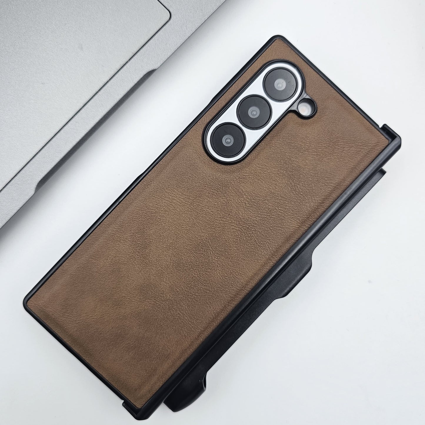 Samsung Galaxy Z Fold 6 PU Leather Case With S Pen Holder