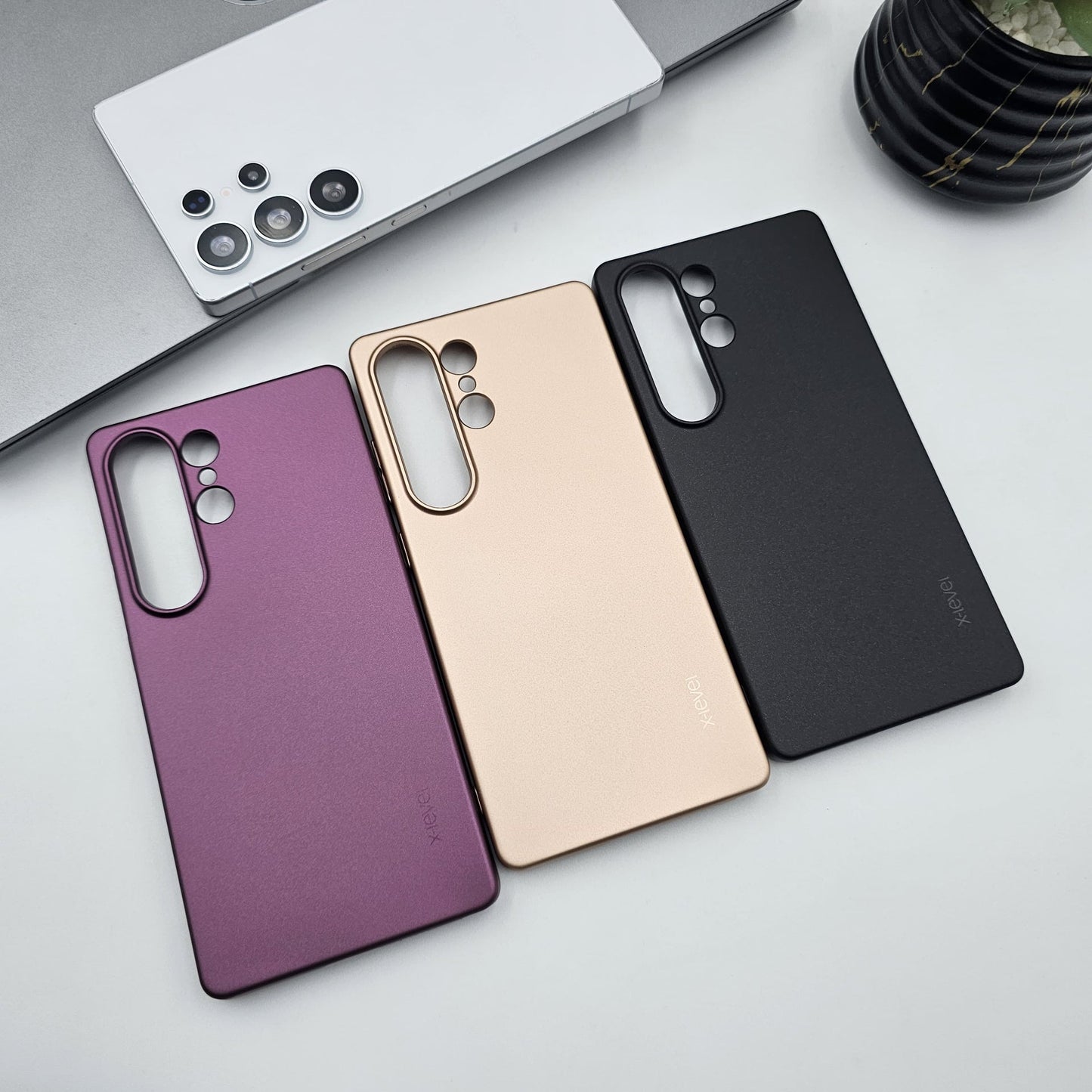 Samsung Galaxy S25 Ultra Super Slim Smooth TPU Matte Finish Case