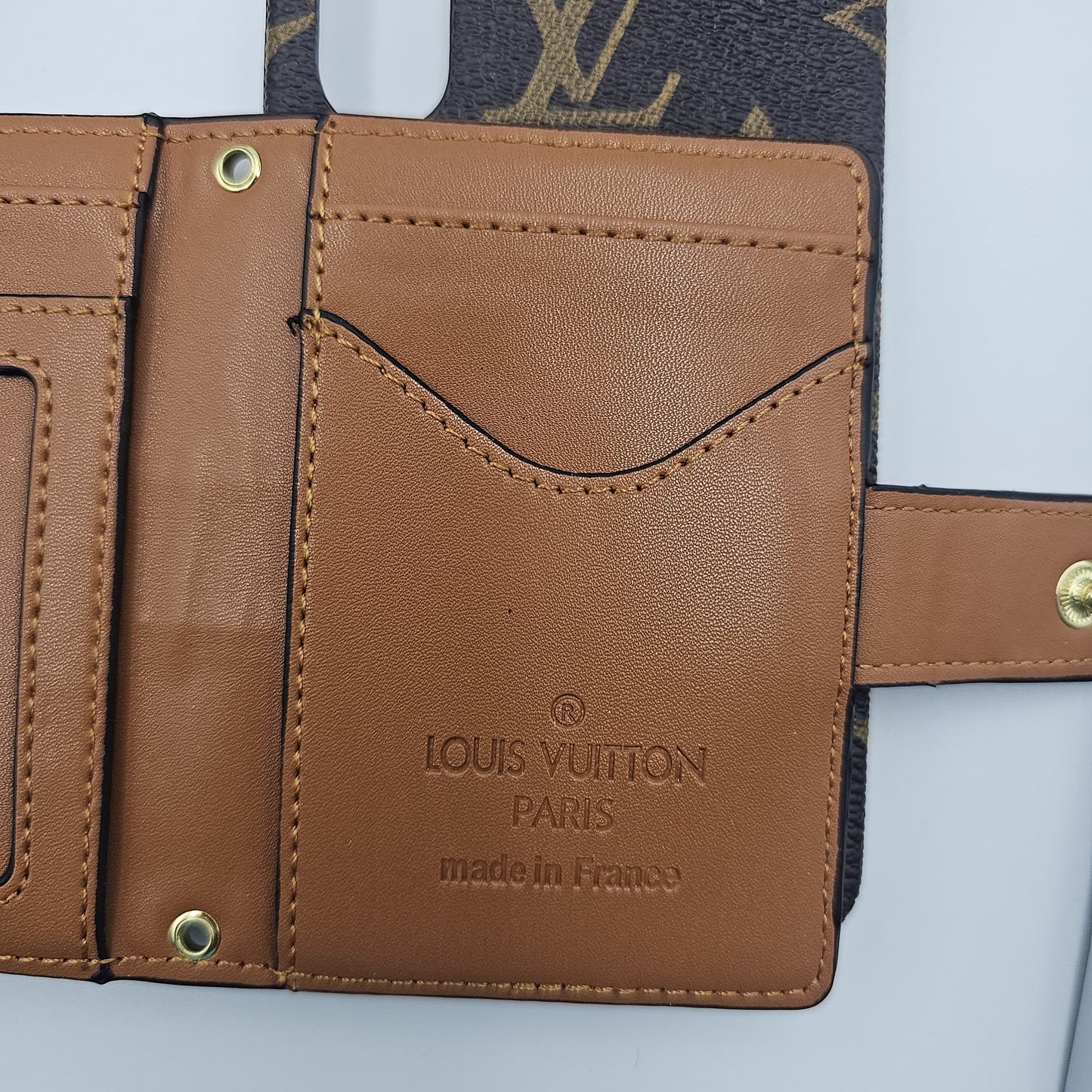 Samsung Galaxy S24 Luxury Brand Cardholder Crossbody Sling Strap Case