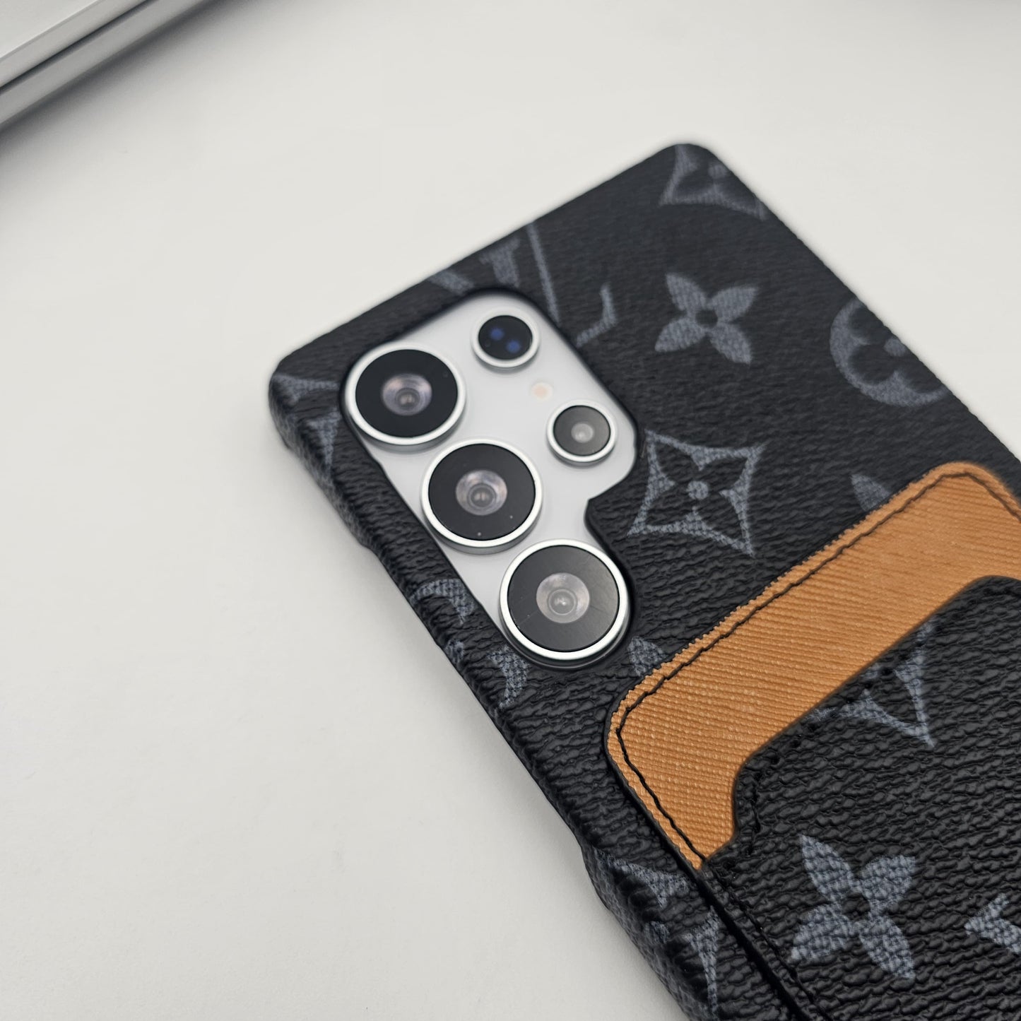 Samsung Galaxy S25 Ultra Luxury PU Leather Card Holder Case