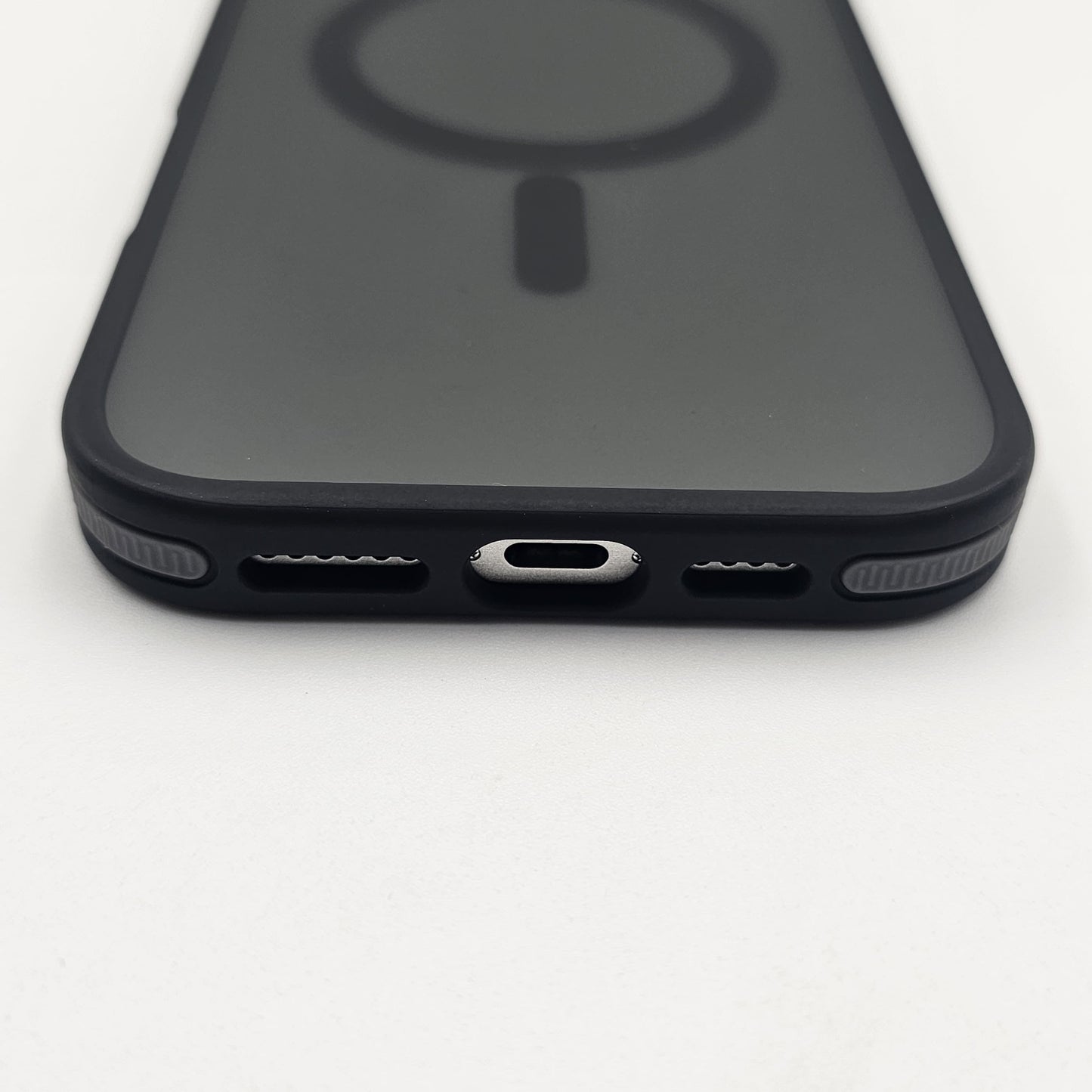 iPhone Smokey Magnetic Magsafe Case Metal Camera Bump