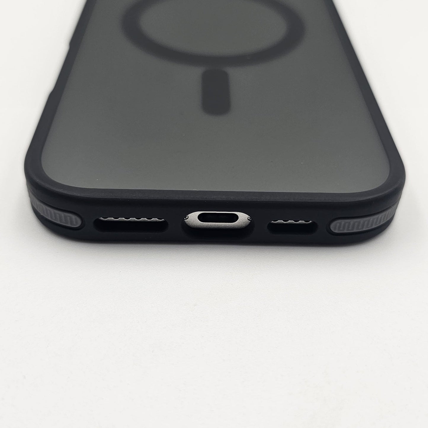 iPhone Smokey Magnetic Magsafe Case Metal Camera Bump