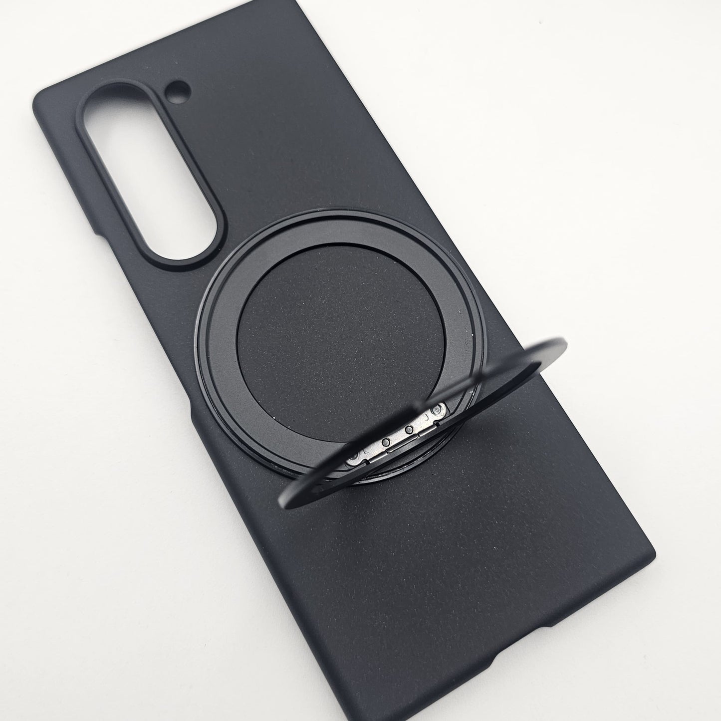 Samsung Galaxy Z Fold 6 Matte Finish Magnetic Magsafe Rotating Ringstand Case