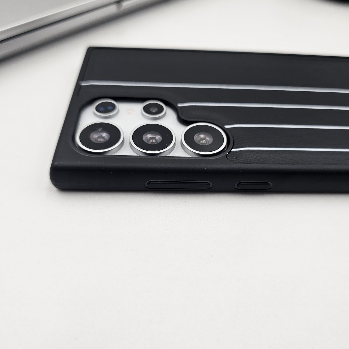 Samsung Galaxy S23 Ultra Merc Sport Series Logo Case Black