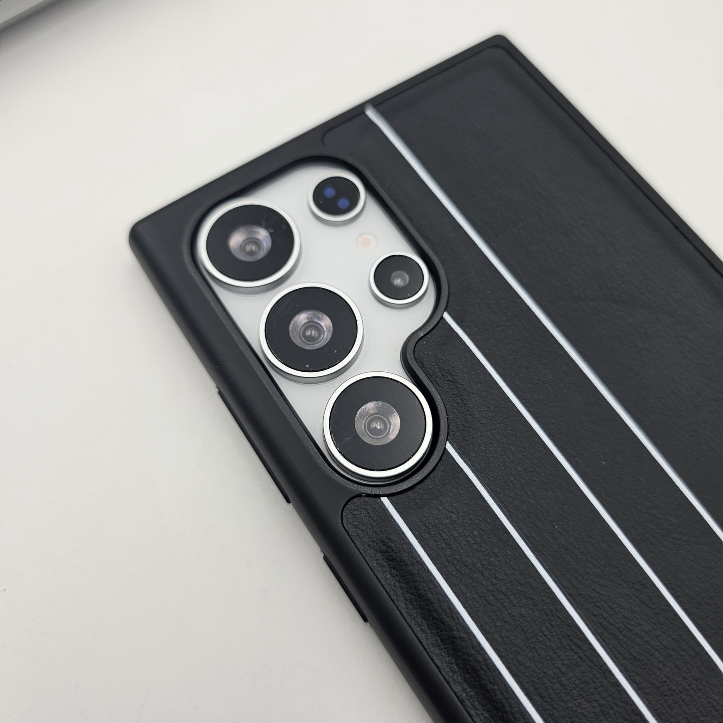 Samsung Galaxy S23 Ultra Merc Sport Series Logo Case Black