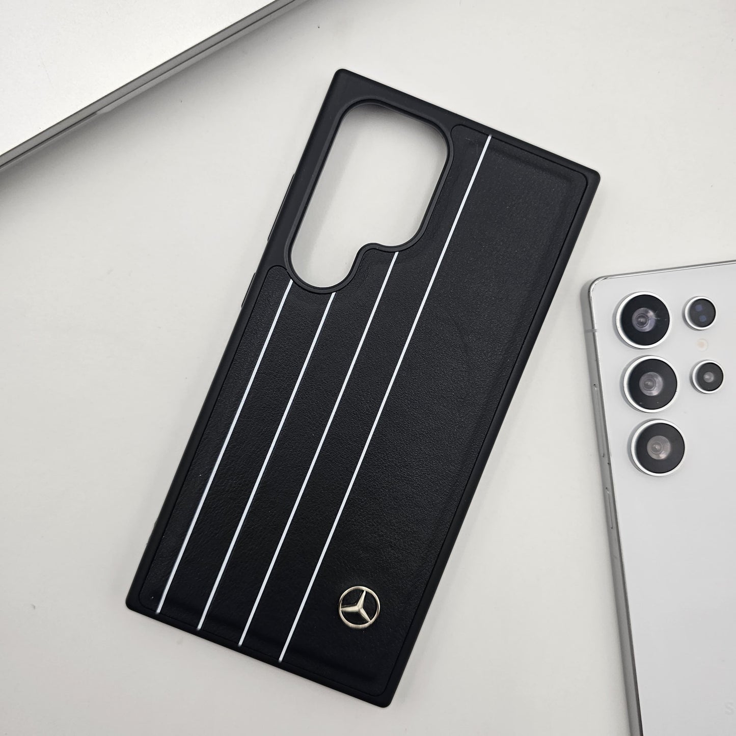 Samsung Galaxy S23 Ultra Merc Sport Series Logo Case Black