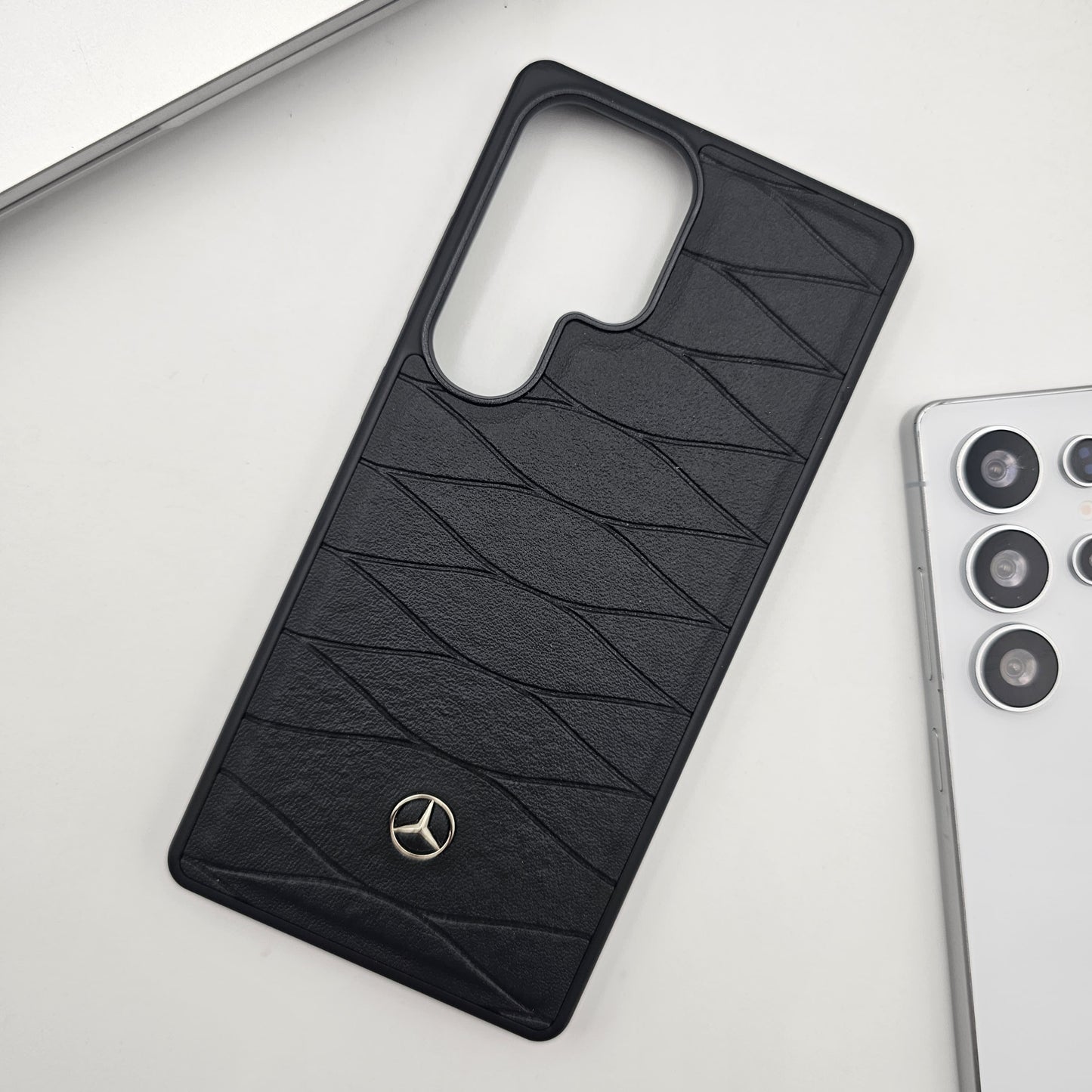 Samsung Galaxy S23 Ultra Merc Sport Series Logo Case Black