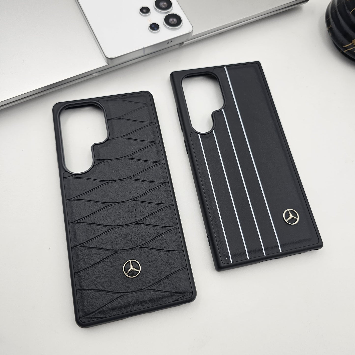 Samsung Galaxy S23 Ultra Merc Sport Series Logo Case Black