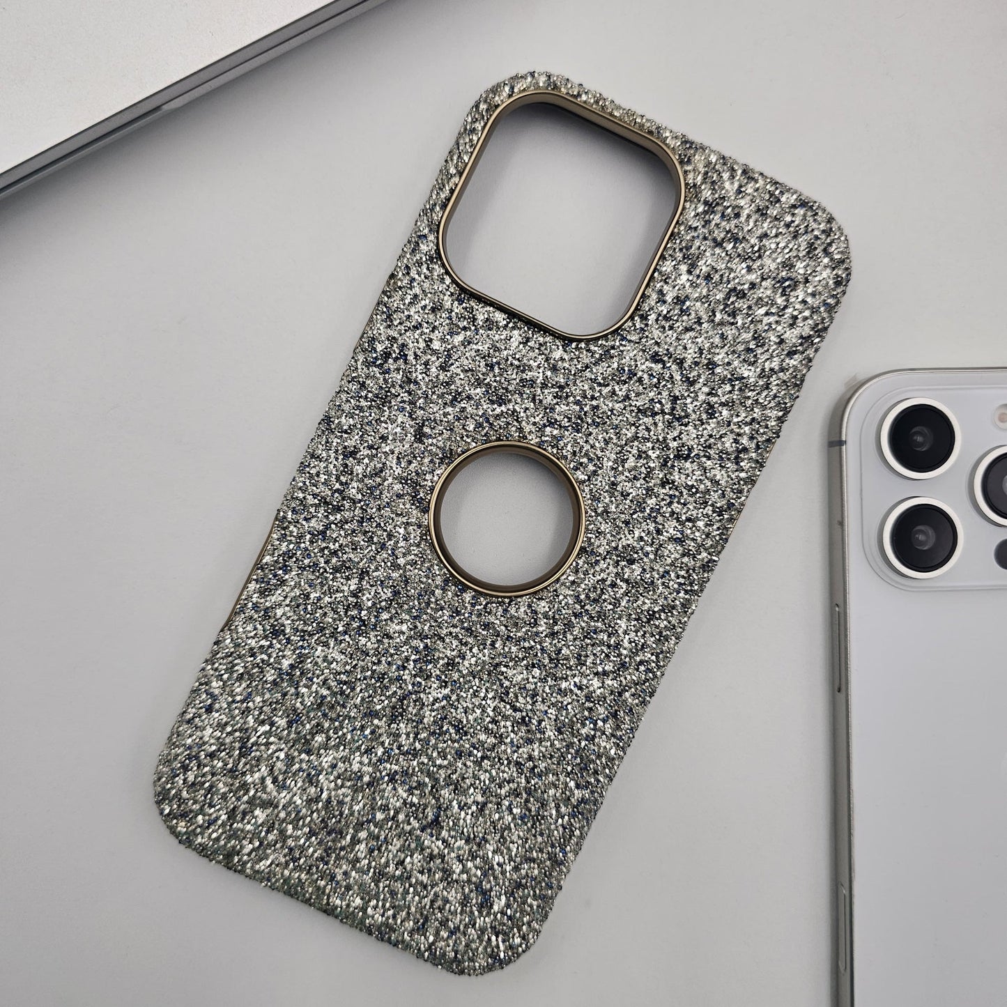Sparkly Glitter Dust MagSafe Case for iPhone Series | Luxury Diamond Feel Protective Back Cover
