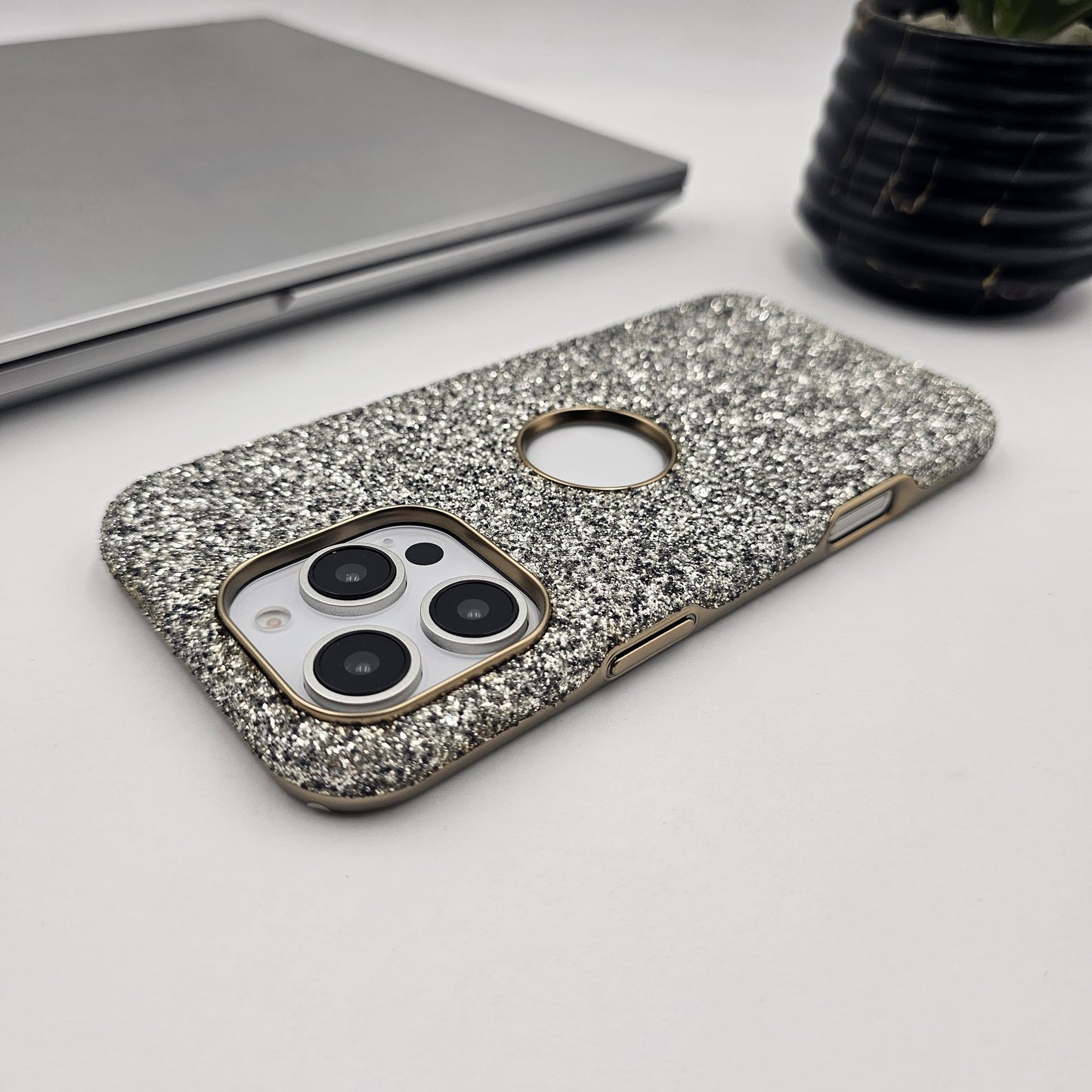Sparkly Glitter Dust MagSafe Case for iPhone Series | Luxury Diamond Feel Protective Back Cover