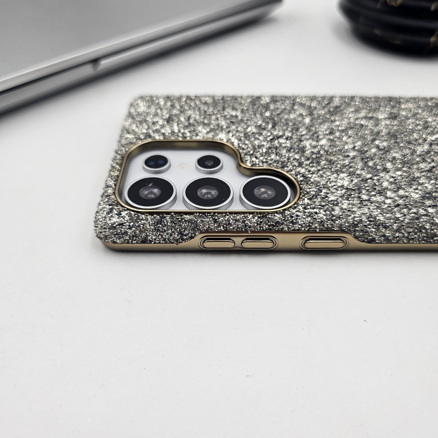 Sparkly Glitter Dust MagSafe Case for Samsung Galaxy S25 Ultra | Luxury Diamond Feel Protective Back Cover