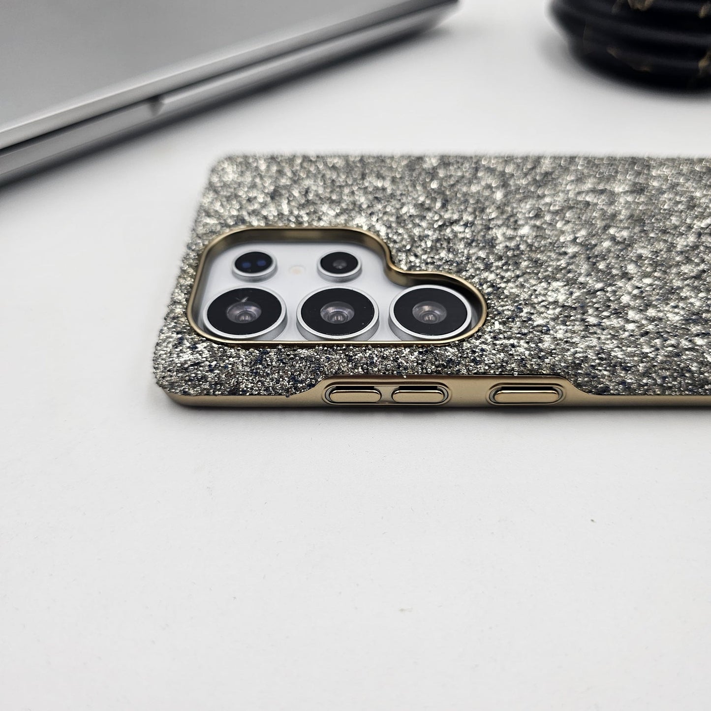 Sparkly Glitter Dust MagSafe Case for Samsung Galaxy S25 Ultra | Luxury Diamond Feel Protective Back Cover