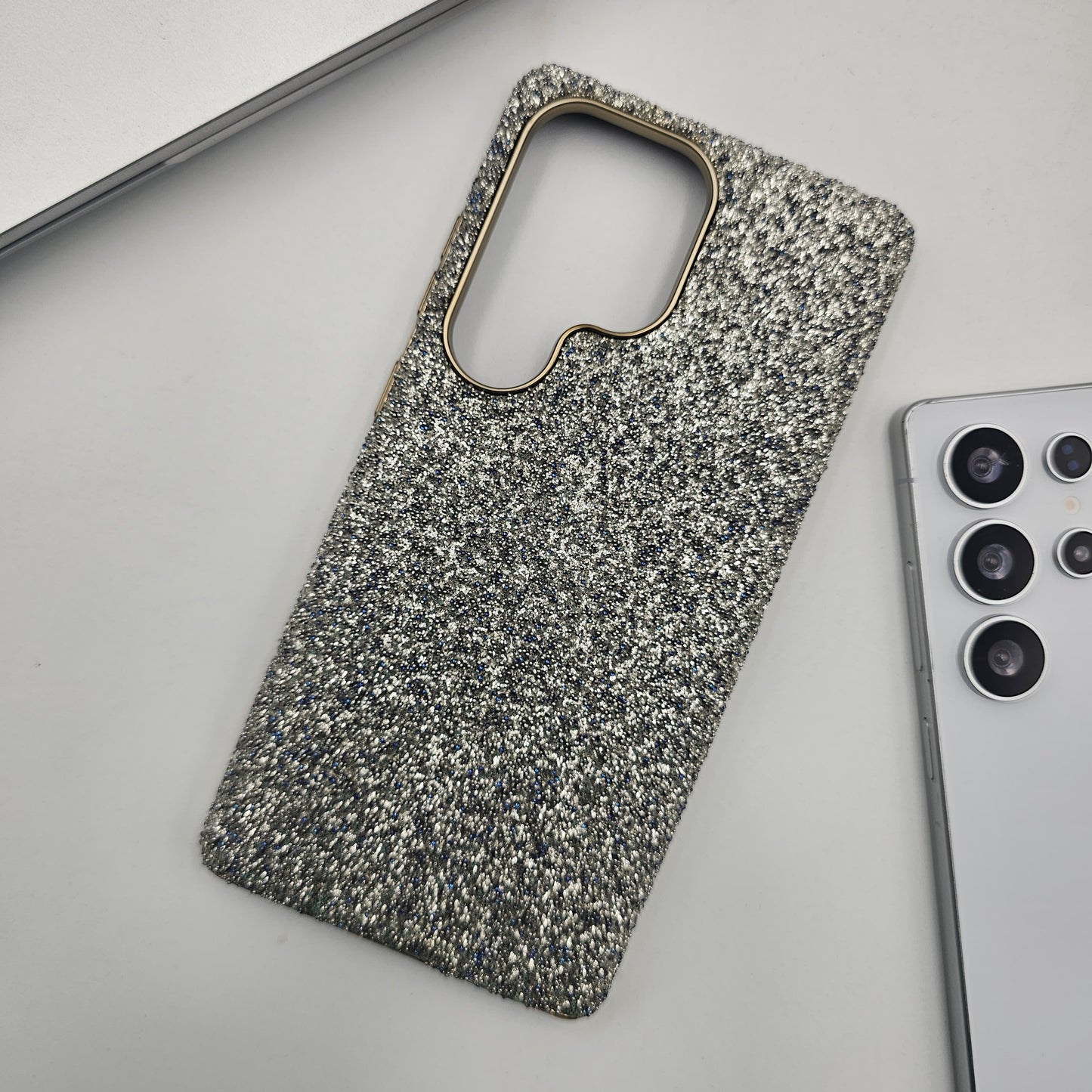 Sparkly Glitter Dust MagSafe Case for Samsung Galaxy S25 Ultra | Luxury Diamond Feel Protective Back Cover