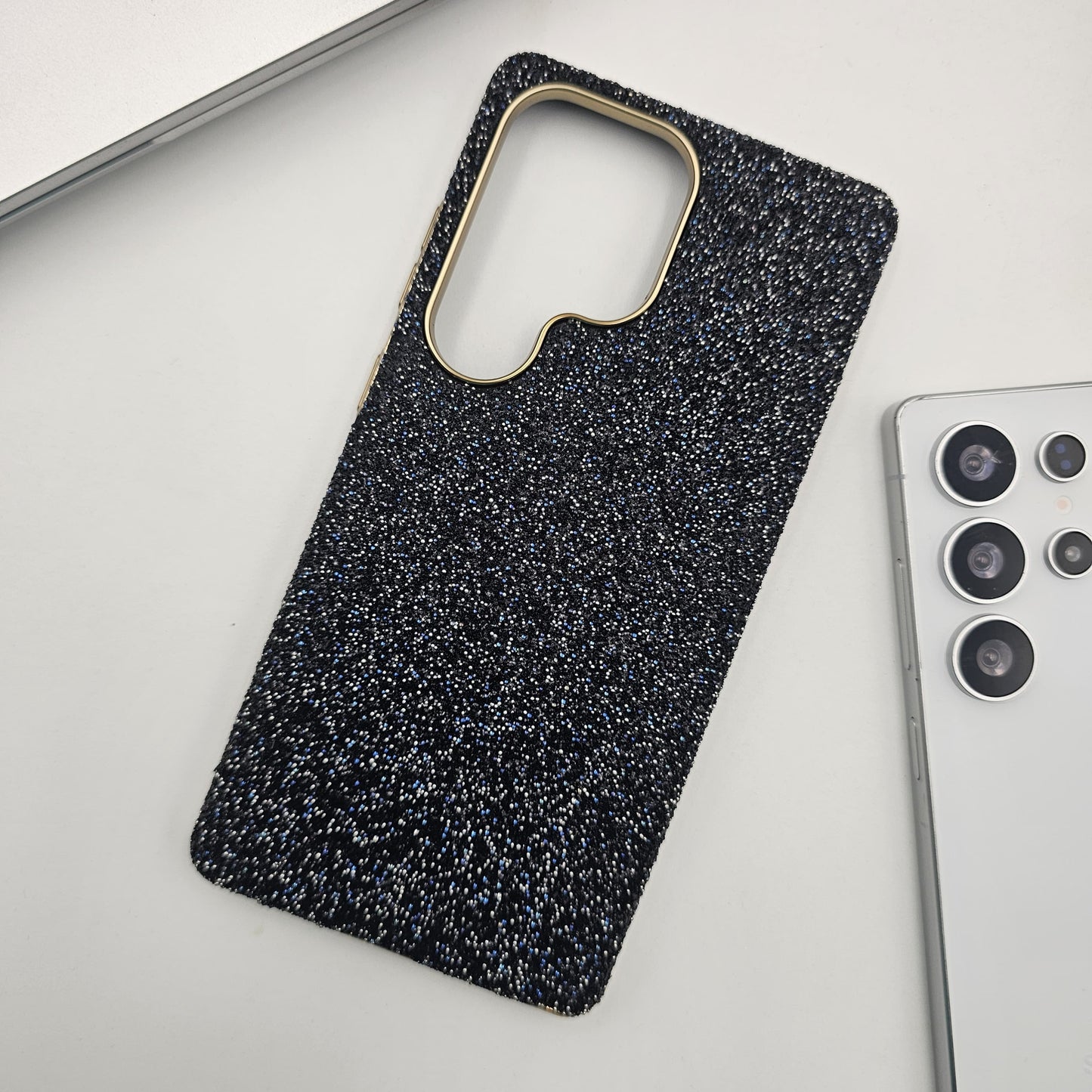 Sparkly Glitter Dust MagSafe Case for Samsung Galaxy S25 Ultra | Luxury Diamond Feel Protective Back Cover