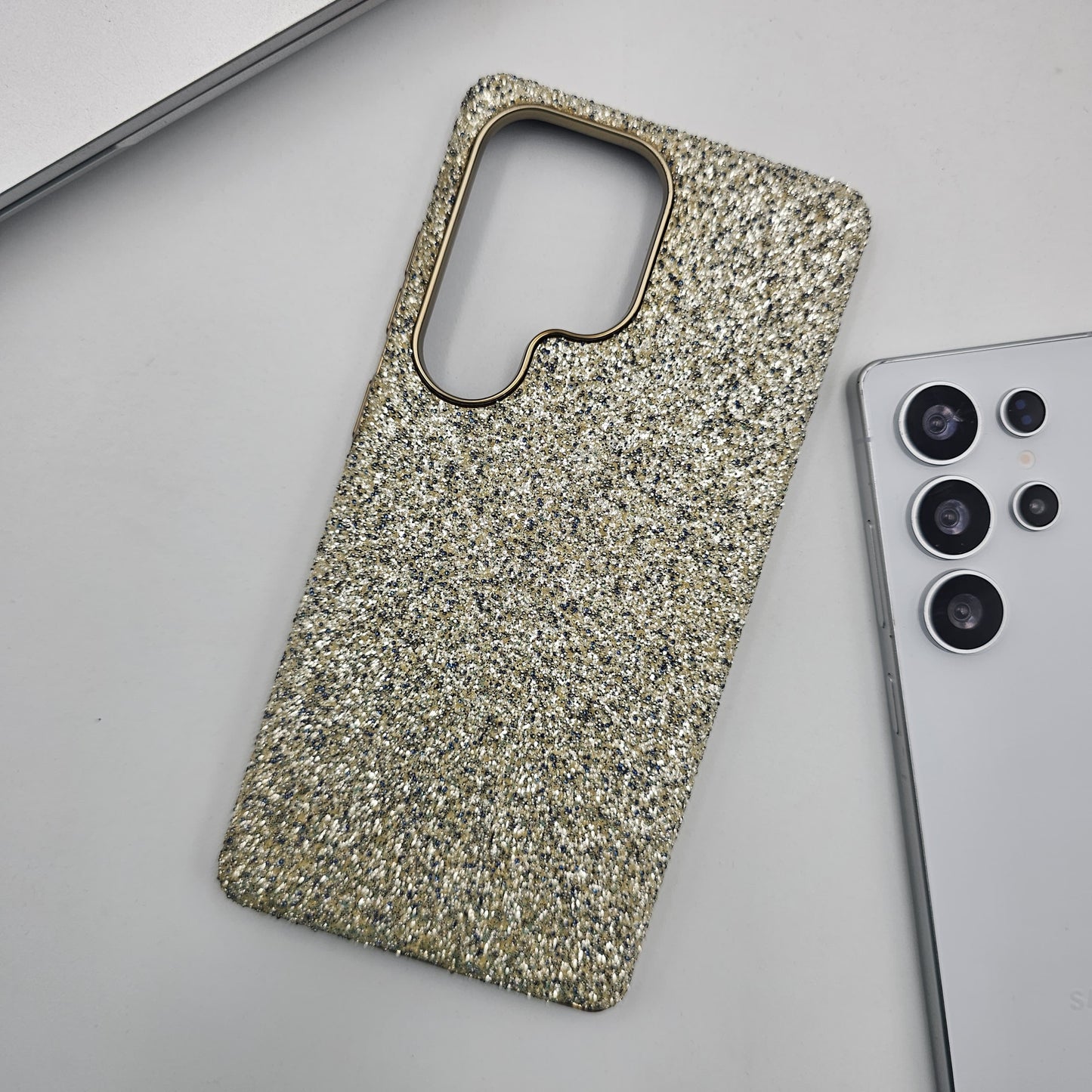 Sparkly Glitter Dust MagSafe Case for Samsung Galaxy S25 Ultra | Luxury Diamond Feel Protective Back Cover
