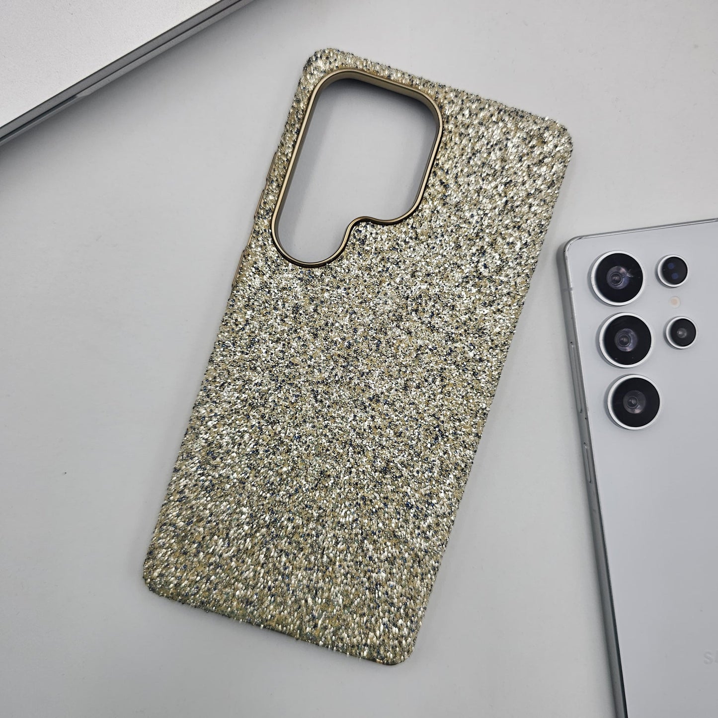Sparkly Glitter Dust MagSafe Case for Samsung Galaxy S25 Ultra | Luxury Diamond Feel Protective Back Cover