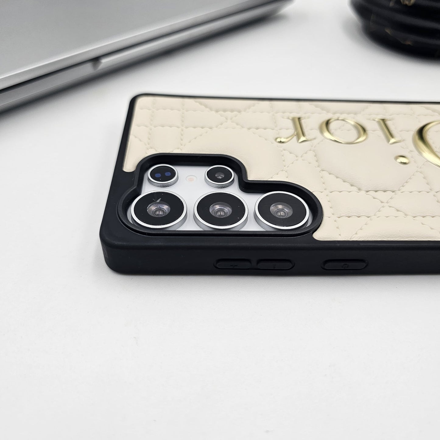 Samsung Galaxy S24 Ultra Luxury Brand Puffer Case