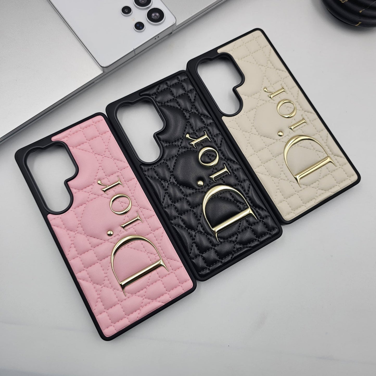 Samsung Galaxy S24 Ultra Luxury Brand Puffer Case