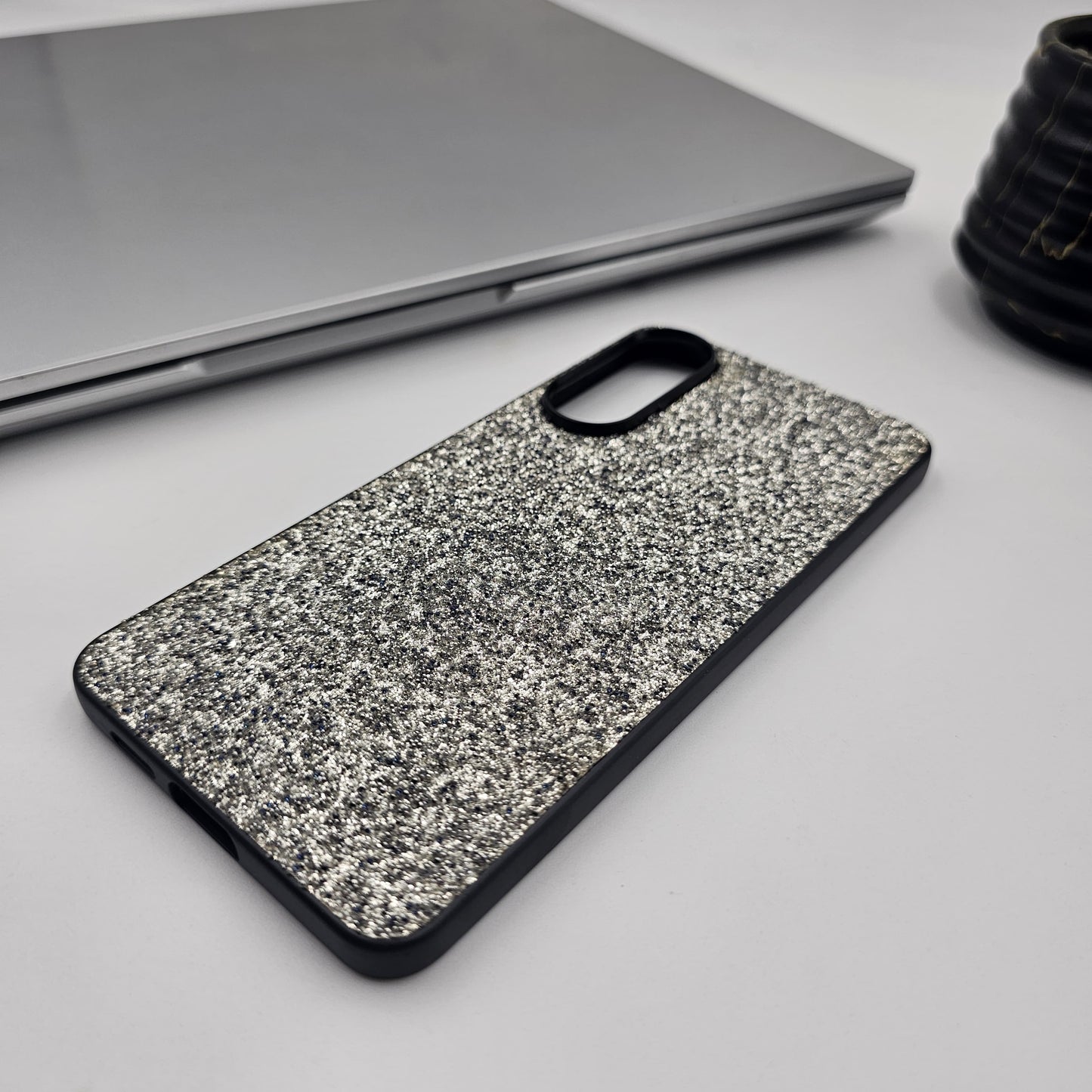 Sparkly Glitter Dust MagSafe Case for Samsung Galaxy S25 Edge | Luxury Diamond Feel Protective Back Cover