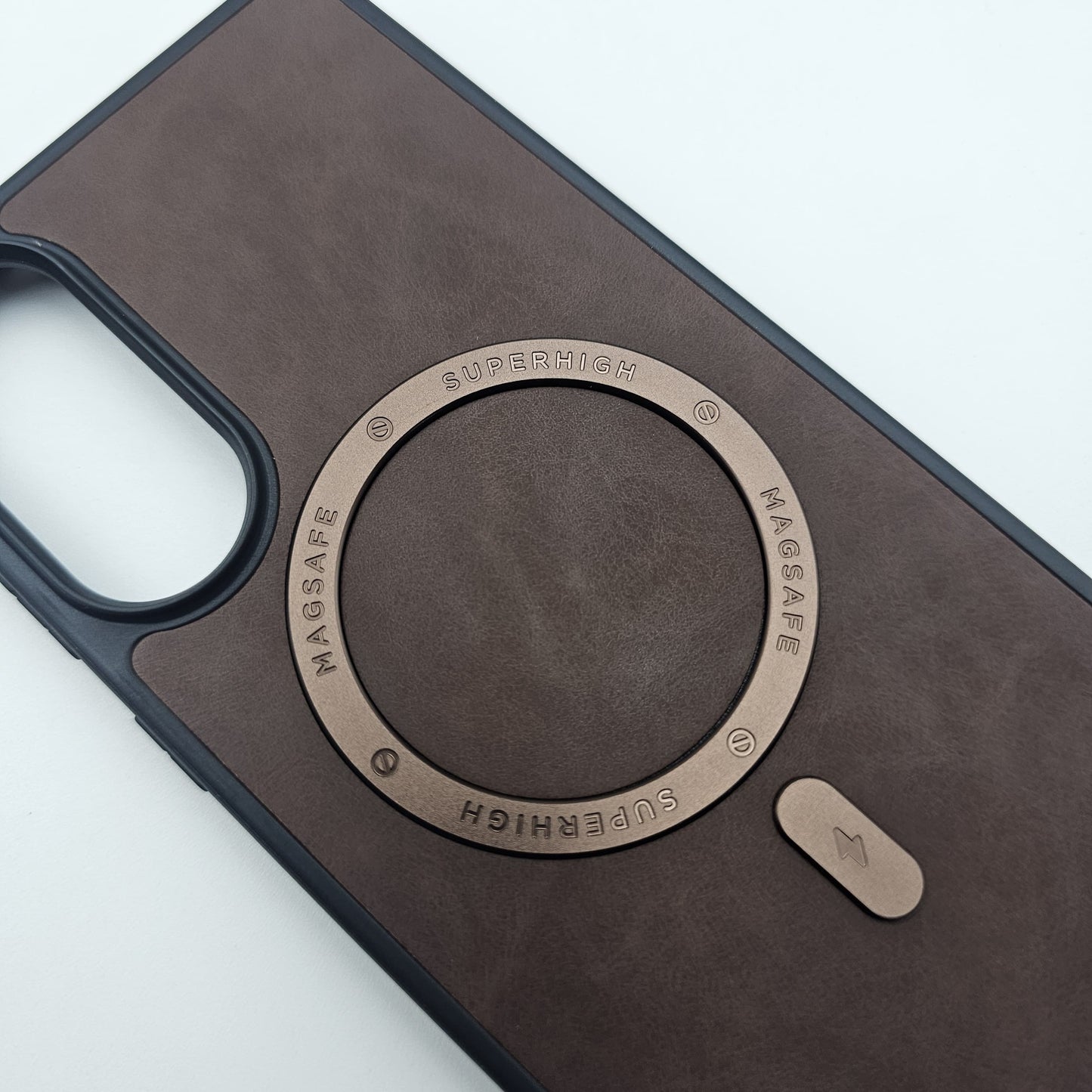 Samsung Galaxy S25 Edge Super High Magnetic Magsafe PU Leather Case