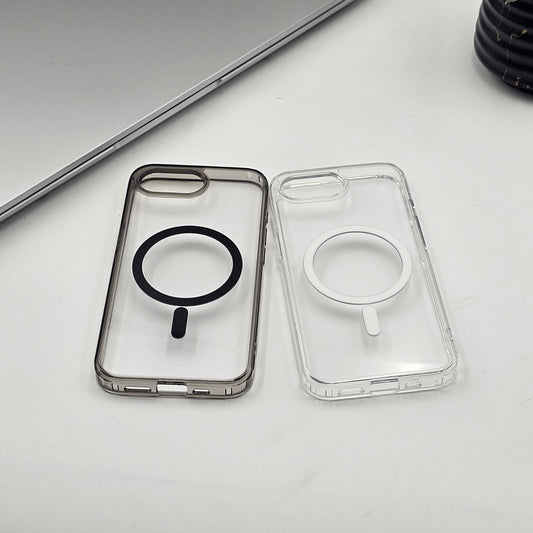 iPhone 16E Crystal Clear Magnetic Magsafe Transparent Case