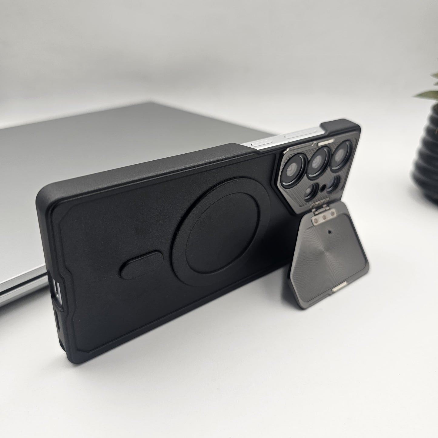 Samsung Galaxy S25 Ultra Metal Camera Kickstand Magnetic Magsafe Case