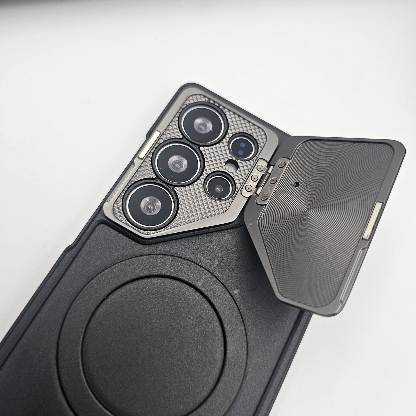 Samsung Galaxy S25 Ultra Metal Camera Kickstand Magnetic Magsafe Case