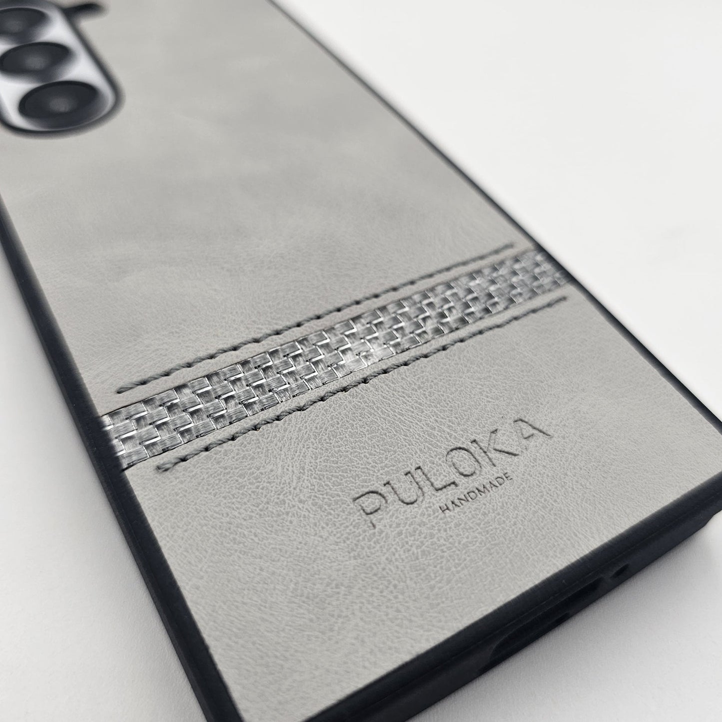Samsung Galaxy Z Fold 5 PU Leather Stripe Texture Case
