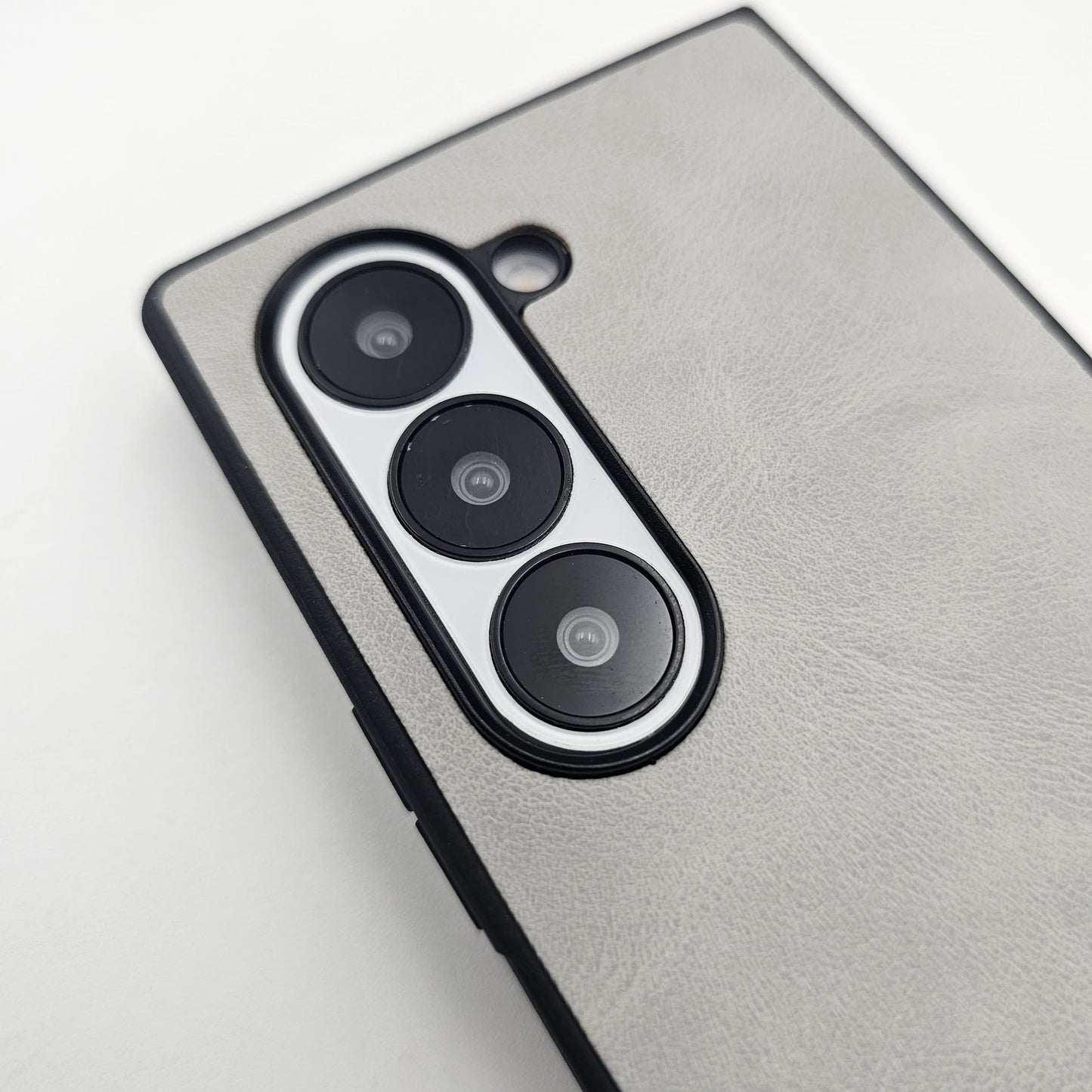 Samsung Galaxy Z Fold 5 PU Leather Stripe Texture Case