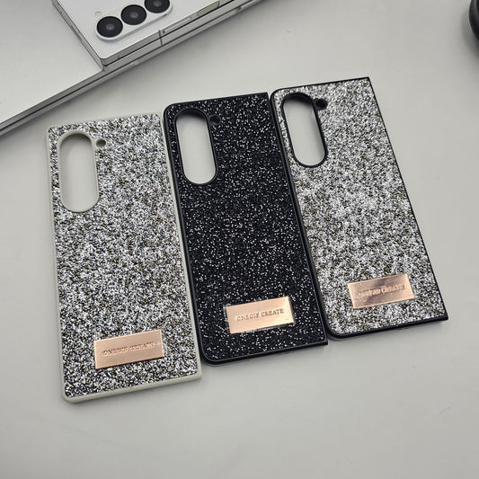 Sparkly Glitter Dust MagSafe Case for Samsung Galaxy Z Fold 6 | Luxury Diamond Feel Protective Back Cover